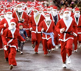 Santa on the Run - Santa Fun Run